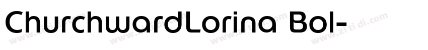 ChurchwardLorina Bol字体转换